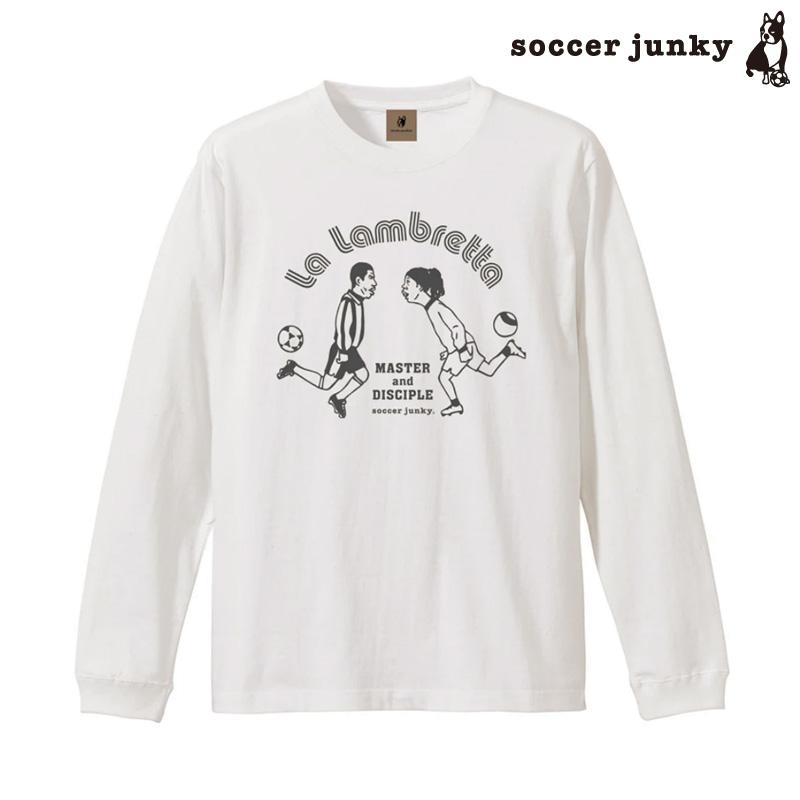 サッカージャンキー/soccer junky ロングTEEシャツ/La Lombretta サッカージャンキー/soccer junky ロングTEEシャツ/La Lombretta