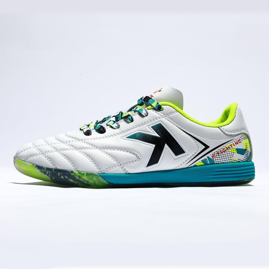 kelme フットサル KELME_ケルメ フットサルシューズ K-FIGHTING(IN) WHT/GRN : RODA