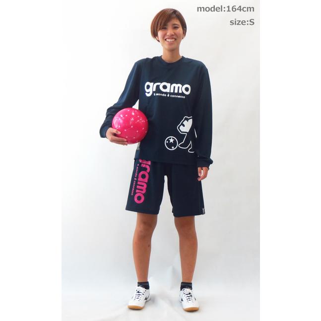 gramo_グラモ 長袖プラシャツ WORKS ロングプラクティスシャツ lp-003