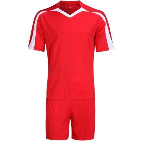 サッカー フットサルユニフォーム 赤 赤46 半袖 上下セット Aka46 フットスター 通販 Yahoo ショッピング