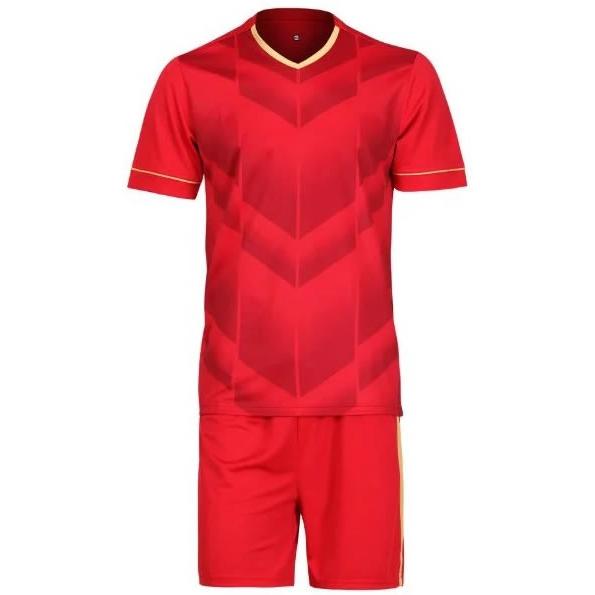 サッカー フットサルユニフォーム 赤 赤49 半袖 上下セット Aka49 ラッツスポーツ 通販 Yahoo ショッピング