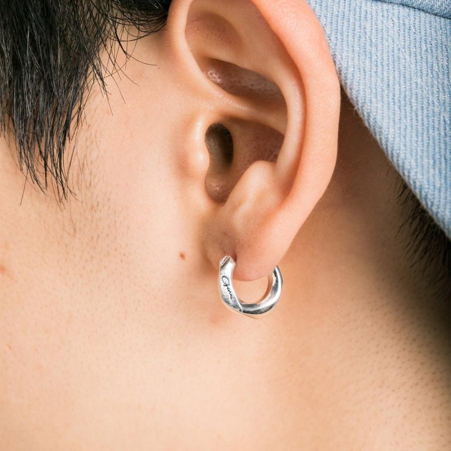 楽天市場 ガルニ Garni メンズ ピアス 片耳用 シルバー フープピアス クロッケリーシリーズ 彼氏 プレゼント 安いそれに目立つ Lespakigali Com
