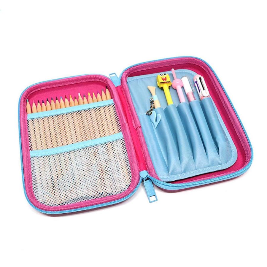 クイーンビー ユニコーン ペンケース 筆箱 かわいい おしゃれ 大容量 女の子 筆入れ文具 収納 ボックス 化粧 ポーチ ペン 鉛筆 色鉛筆 Supersport Tn