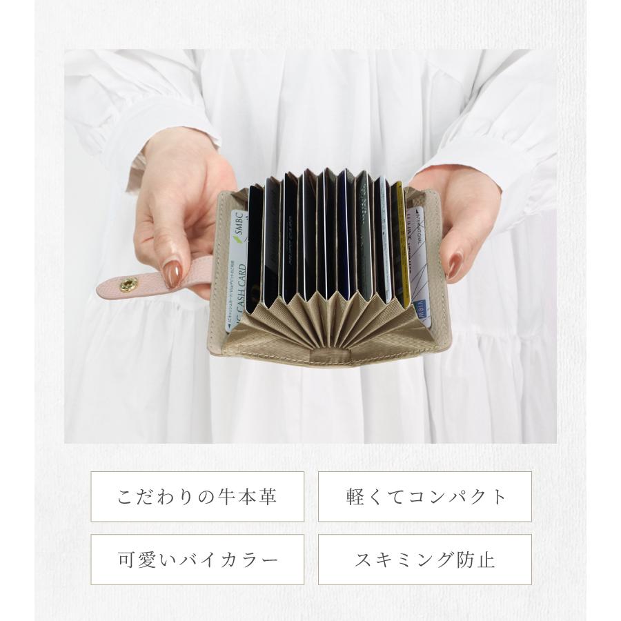 カードケース レディース スリム コンパクト たくさん入る スキミング