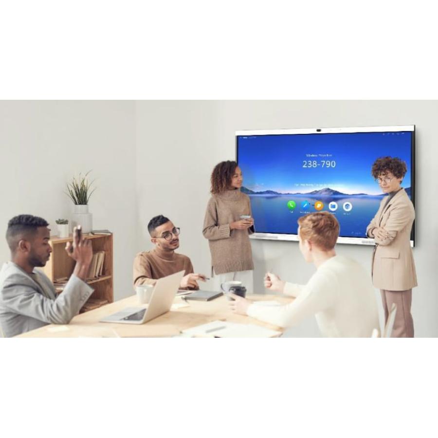電子ホワイトボード スマートAIボード 電子黒板 高解像度 手書き認識 画面共有 4Kカメラ・マイク・スピーカー内蔵 Windows10 i5 Web会議 ディスプレイ ZOOM |  | 09