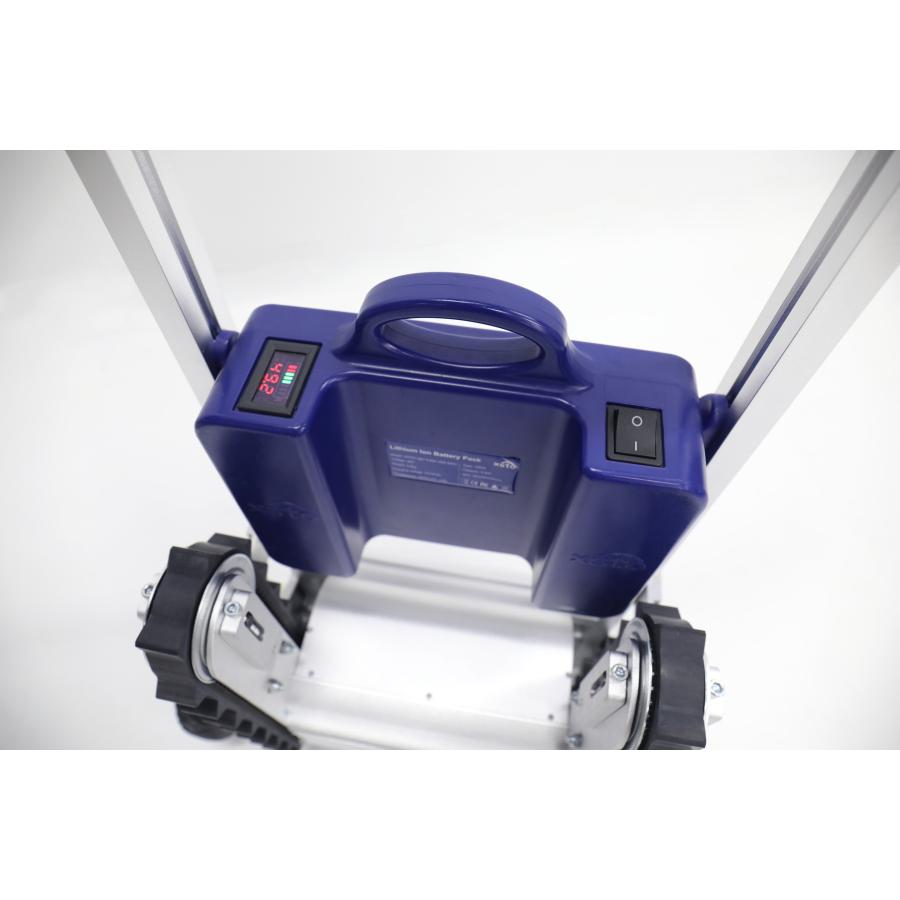 XSTO CT105C 電動階段昇降台車 耐荷重105kg 折りたたみ 軽量 静音 運搬台車 階段登れる バッテリー駆動 キャリーカート 電動台車 荷物運搬 業務用 家庭用 |  | 07