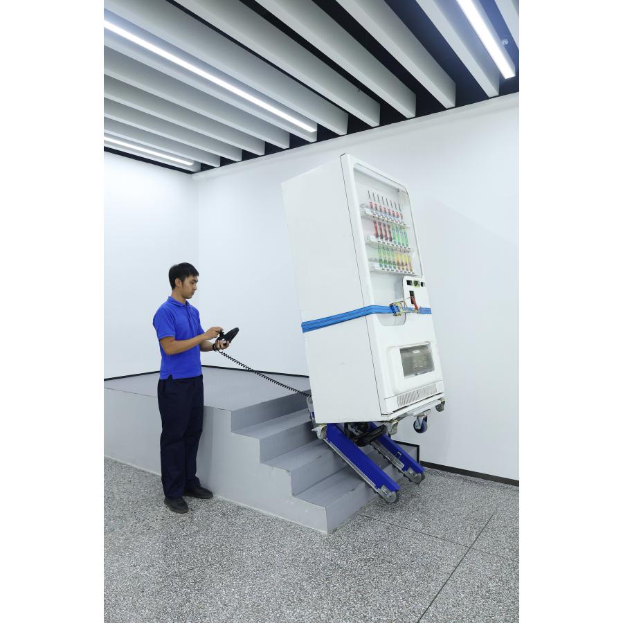 XSTO CT310 電動階段昇降台車 耐荷重310kg 自動重心調整 狭い階段対応 遠隔操作 静音 折り畳み 電動階段登れ 平台車 階段用運搬車 電動台車 アルミ製 PSE認証済 |  | 12