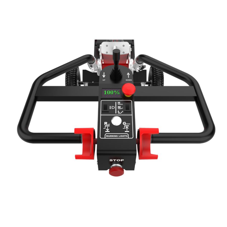 LFC300 カゴ車牽引車 電動カゴ牽引台車 電動牽引フックリフトアップ機能付 耐荷重500KG　カスタマイズ対応 |  | 07