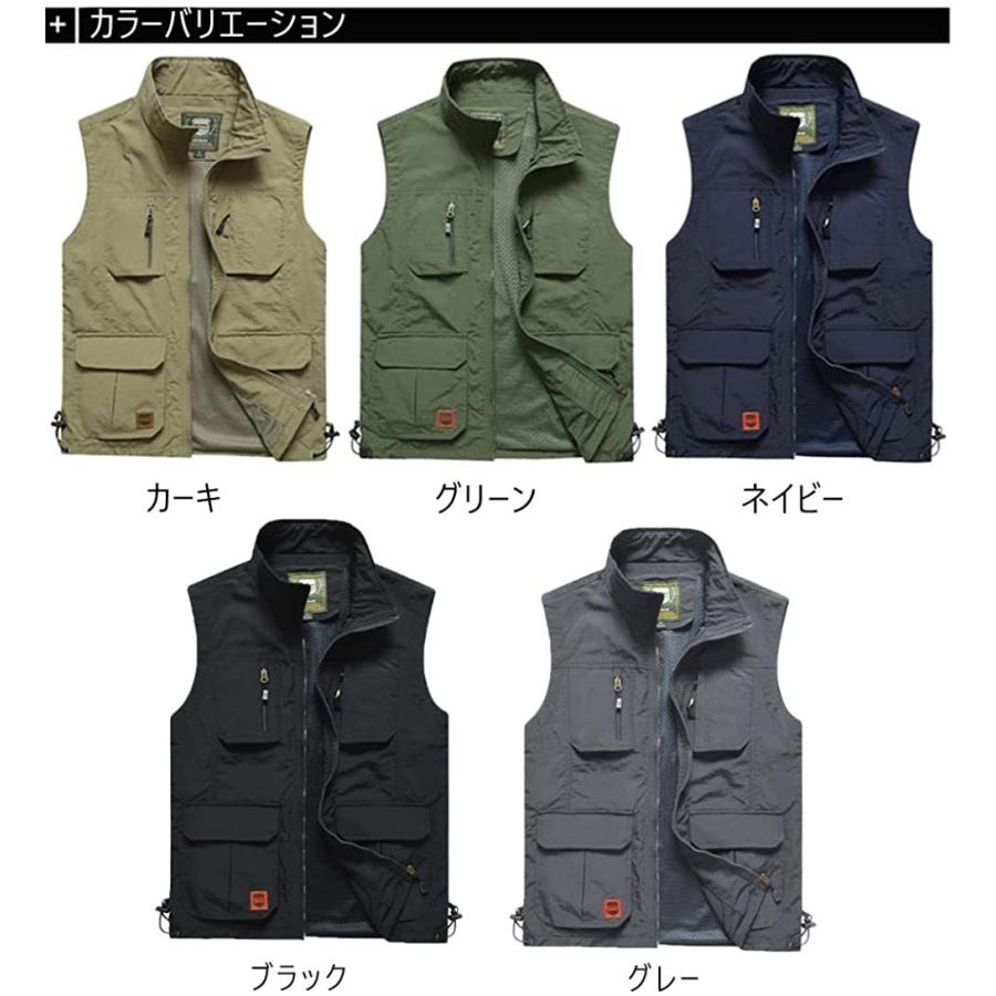 大切な人へのギフト探し Manatsulife カメラマンベスト メンズ アウトドアベスト フィッシングベスト メッシュ 通気 軽量 多機能 釣り 登山 キャンプ 撮影 春 夏 秋 おしゃれ 78 Fundaterapia Com