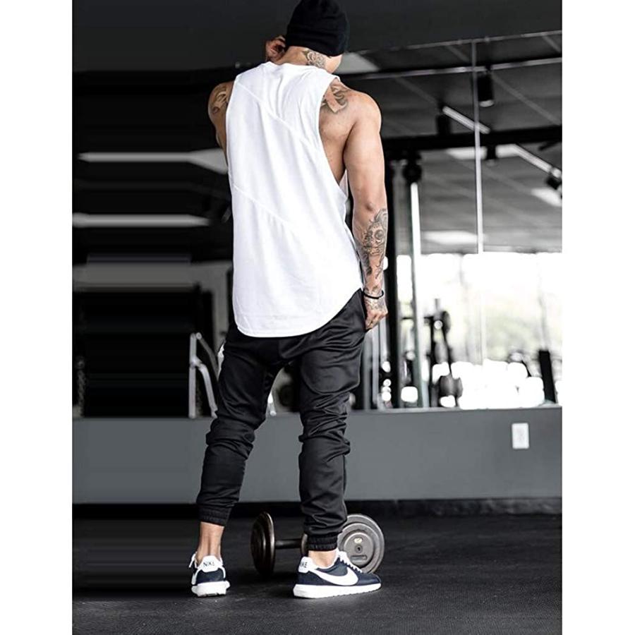 Manatsulife タンクトップ メンズ 筋トレ ノースリーブ スポーツ トレーニング トップス インナー ジムウェア 通気 速乾 フィットネス ファッション 夏 Bx01 A1 Bx01 未来life 通販 Yahoo ショッピング