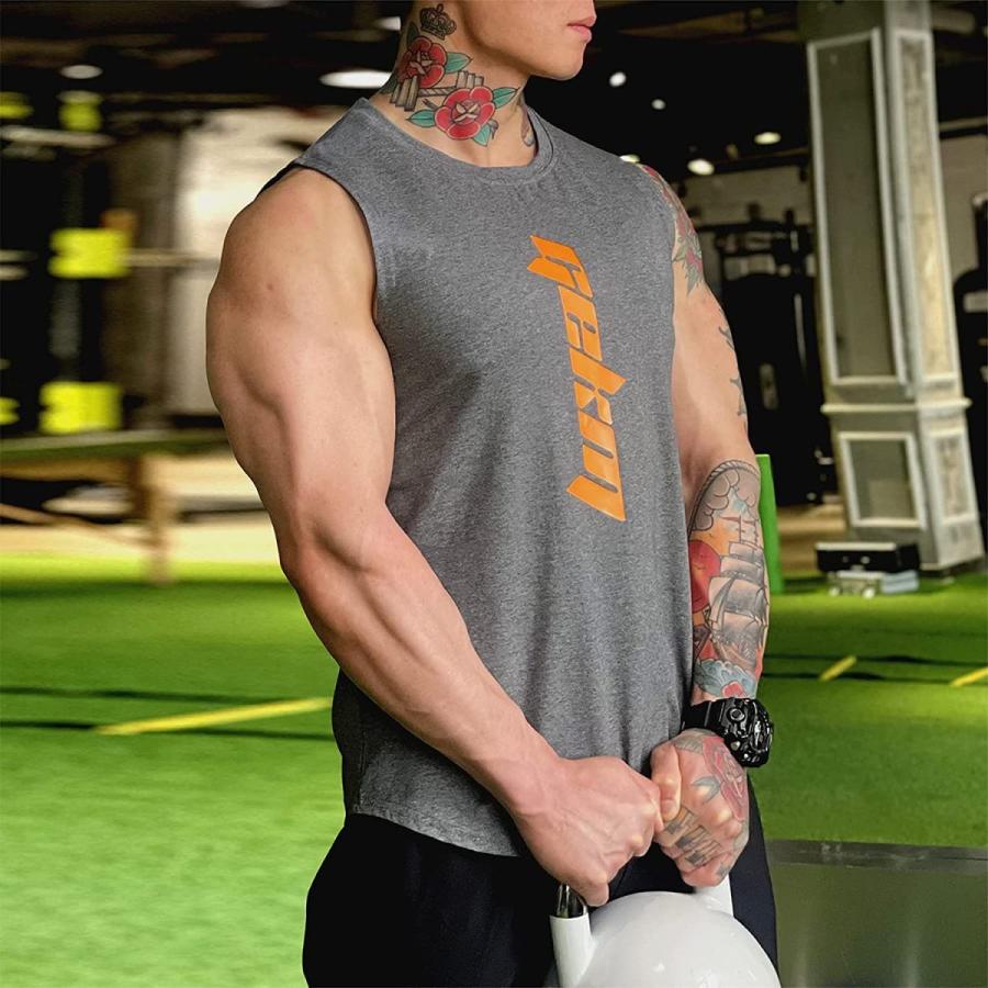 Manatsulife タンクトップ メンズ 筋トレ ノースリーブ トップス トレーニング ストレッチ インナー ジム 吸汗 速乾 軽量 フィットネス スポーツ 運動 夏 Bx09 A1 Bx09 未来life 通販 Yahoo ショッピング