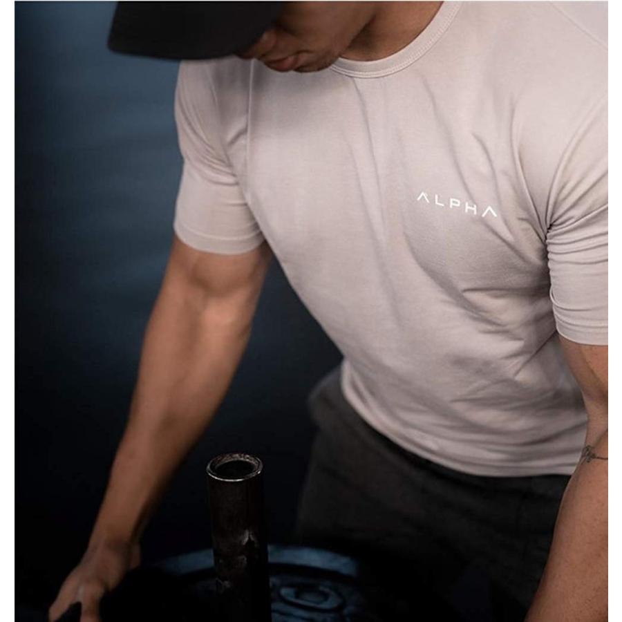 Manatsulife Tシャツ メンズ Tシャツ 半袖 トレーニング 筋トレ トップス インナー フィットネス ジム ストレッチ スポーツ ファッション お洒落 夏 Dt55 A1 Dt55 未来life 通販 Yahoo ショッピング
