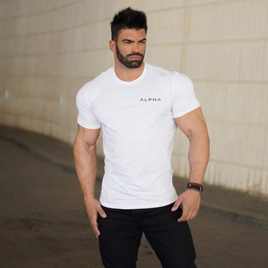 Manatsulife Tシャツ メンズ Tシャツ 半袖 トレーニング 筋トレ トップス インナー フィットネス ジム ストレッチ スポーツ ファッション お洒落 夏 Dt55 A1 Dt55 未来life 通販 Yahoo ショッピング