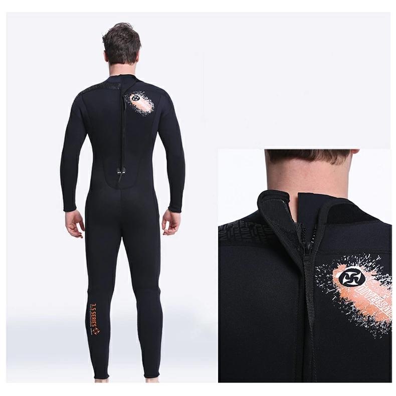 MORGEN SKY ウェットスーツ メンズ レディース 5mm フルスーツ 裏起毛 バックジップ ネオプレン 保温 ダイビング サーフィン