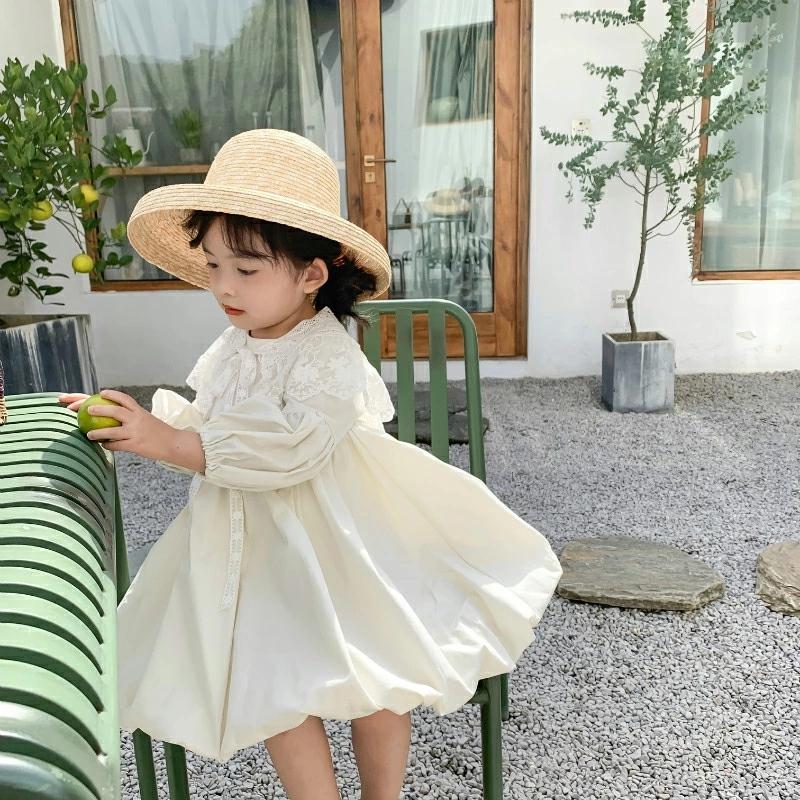 ワンピース 女の子 ベビー服 付け襟 可愛い 幼児 子供 キッズ お姫様風 ふんわり ギャザー 長袖 チュニック 春夏秋 お出かけ プレゼント１ 6歳 Qz 1 A5 Qz 1 未来life 通販 Yahoo ショッピング