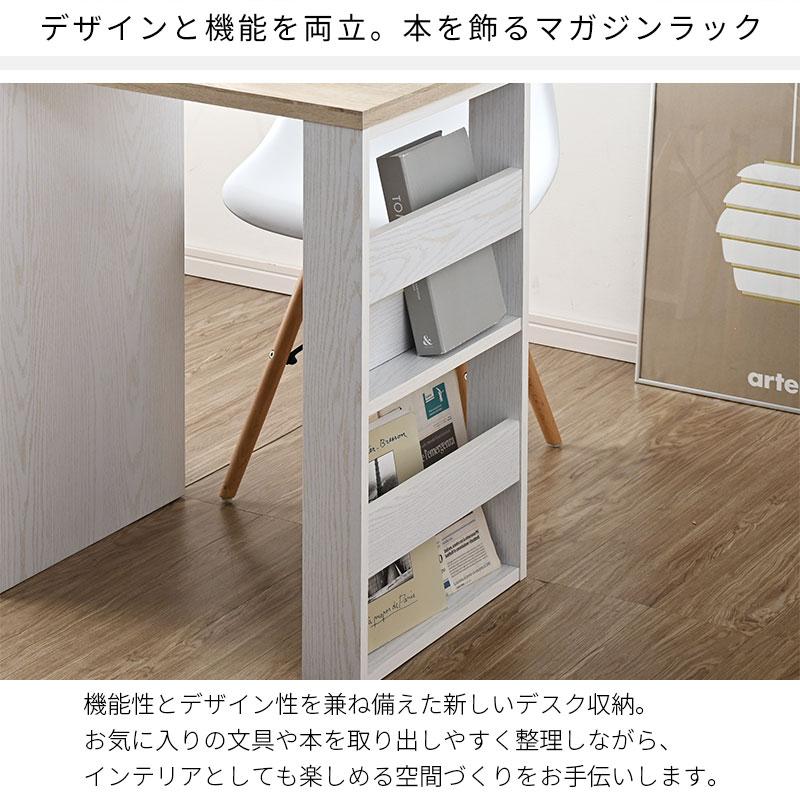 ワイエムワールド パソコンデスク 省スペース デスク 机 pc コンパクト