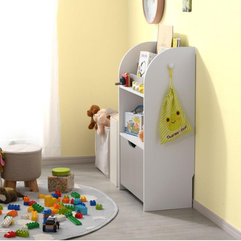 ワイエムワールド おもちゃラック 幅55cm 引出 1杯 おもちゃ 収納 お