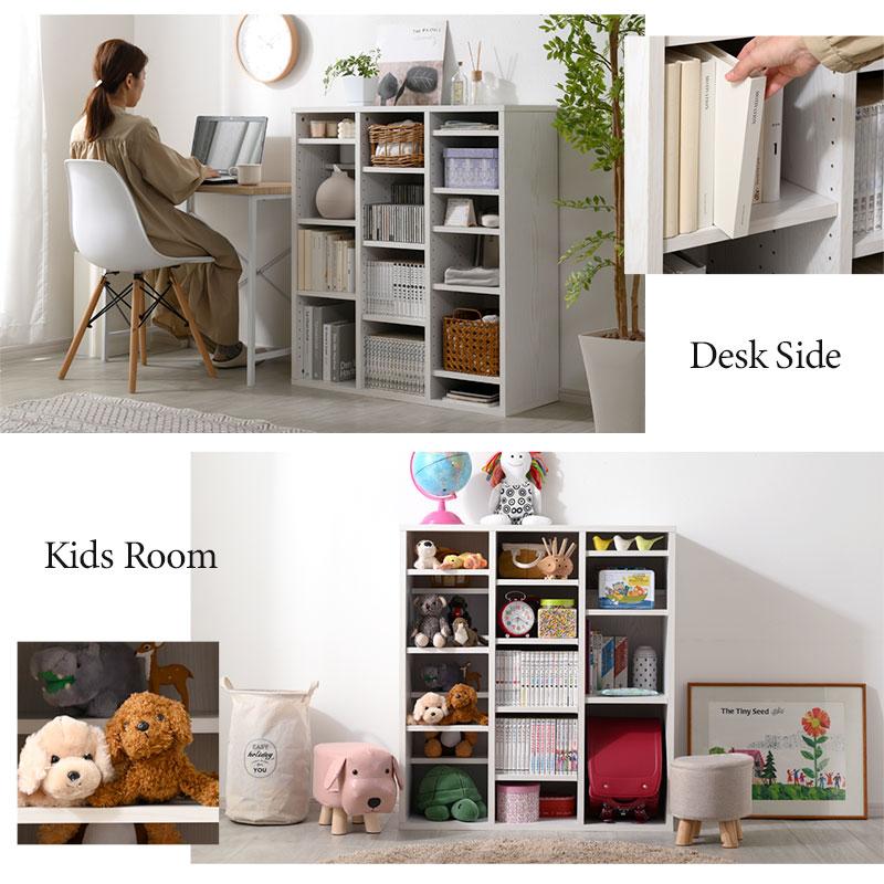 ワイエムワールド ディスプレイシェルフ ブックシェルフ シェルフ 本棚