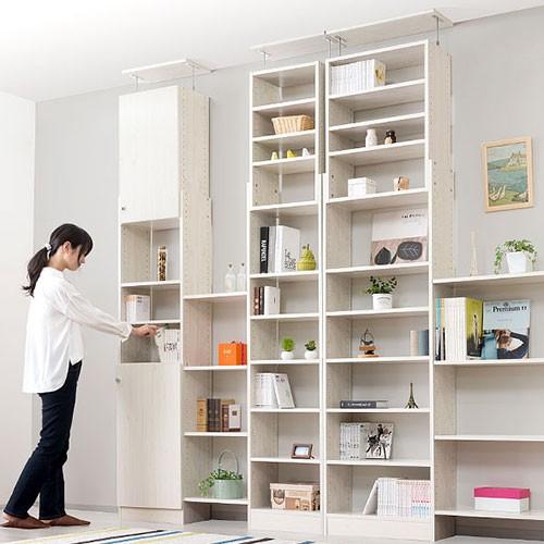 ワイエムワールド 本棚 突っ張り 書棚 幅60cm 奥行26cm オープン ワイエムワールド 本棚 突っ張り 書棚 幅60cm 奥行26cm オープン