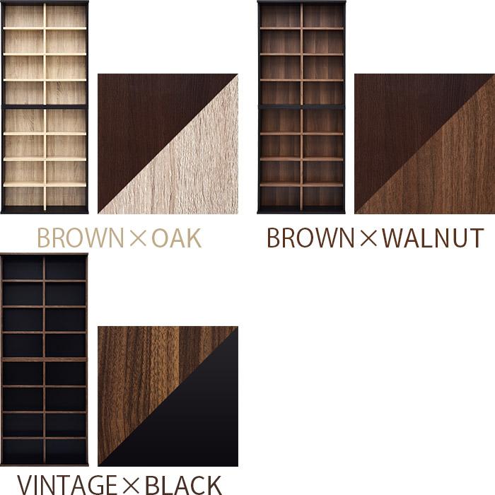 本棚 おしゃれ 幅75cm 薄型 収納 スリム コミック 漫画 大容量