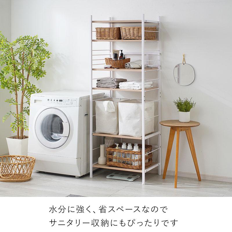レンジ台 幅60 6段 大型レンジ対応 高耐荷設計 スライド棚 ワイエムワールド レンジ台 キッチン 棚 約幅60 おしゃれ 食器棚 6段