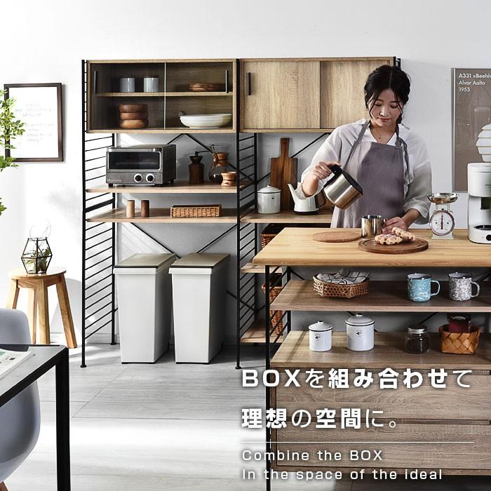 ワイエムワールド 本棚 食器棚 追加棚板2枚組 おしゃれ ハンガーラック