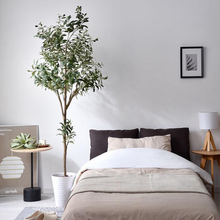 フェイクグリーン 大型 玄関 オリーブ オリーブの木 180cm 鉢植え