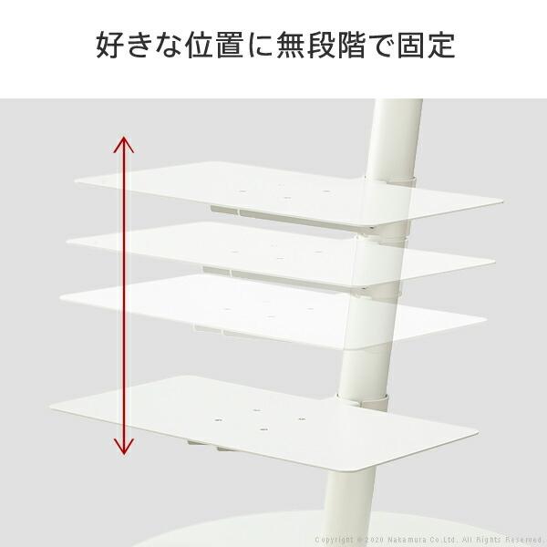 テレビ台用 WALLインテリアテレビスタンドanataIROレギュラー・ハイ