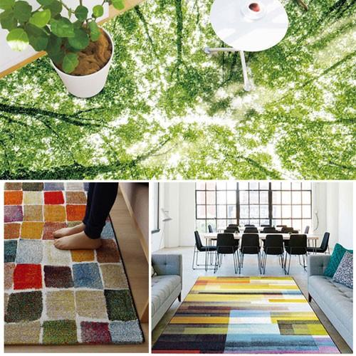 トルコ製ラグ✩お値下げします ラグ おしゃれ トルコ製 ラグマット 133×190cm S : 収納 本棚&食器棚