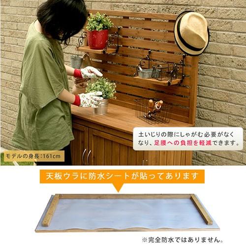 背面パネル付き 収納庫 幅100cmタイプ ストッカー 作業台 | ブランド登録なし | 03