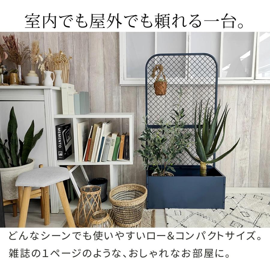 プランター プランターフェンス 長方形 おしゃれ アイアン フェンス