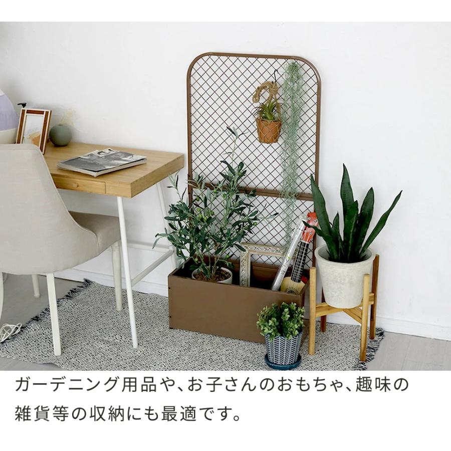 プランター プランターフェンス 長方形 おしゃれ アイアン フェンス