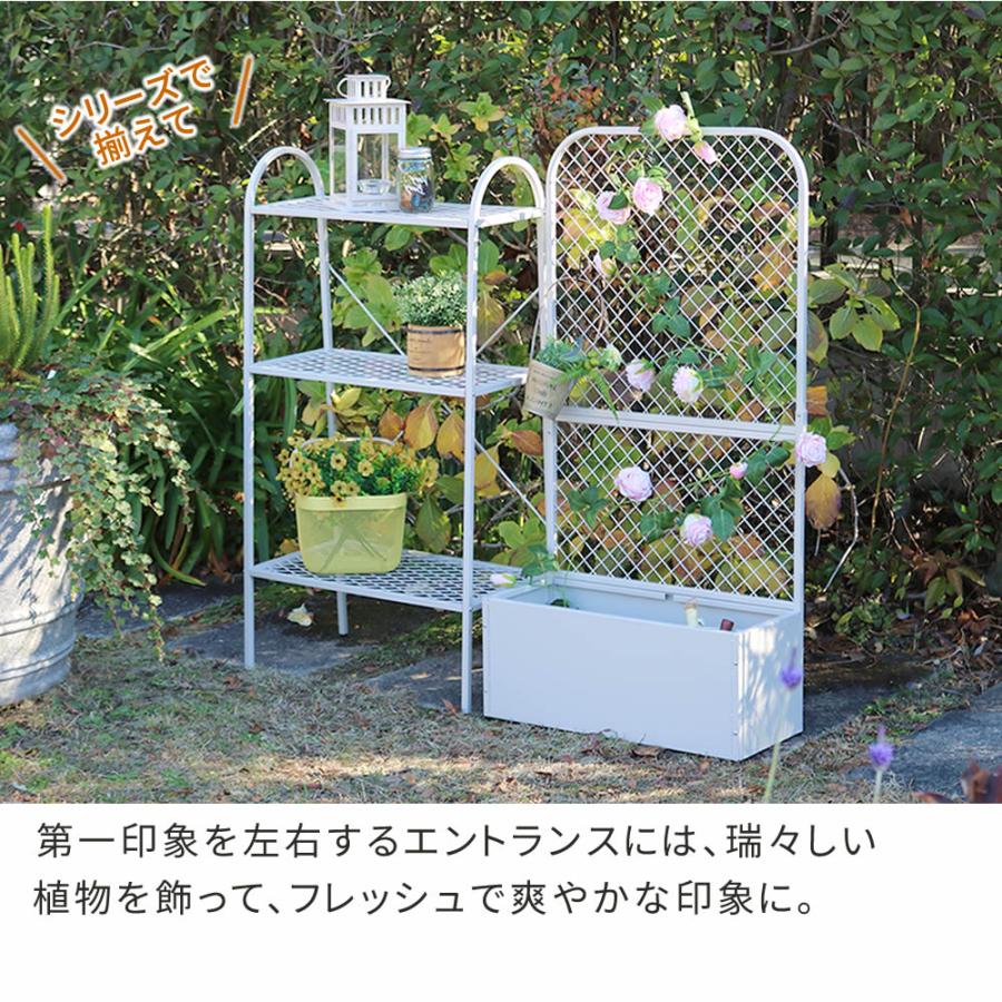 プランター プランターフェンス 長方形 おしゃれ アイアン フェンス