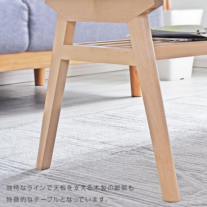 センターテーブル 大理石調 幅90cm ローテーブル ソファーテーブル