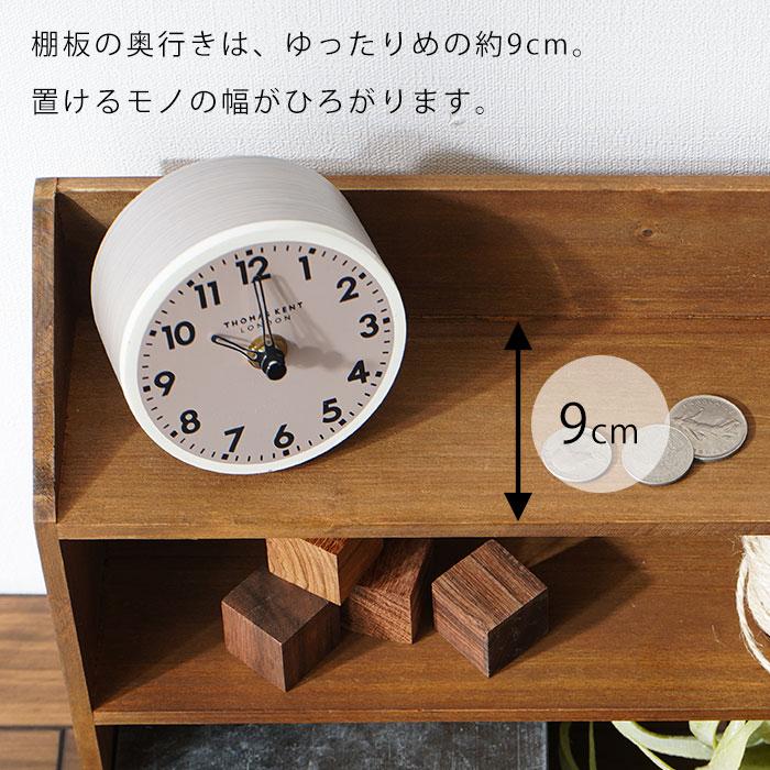 ラック 棚 木製 2段 ミニ スリム ウッドラック 卓上 収納棚 オープン