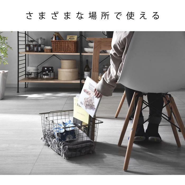 ワイヤーバスケット アイアン ブロンズ 幅40 高さ20 おしゃれ 収納