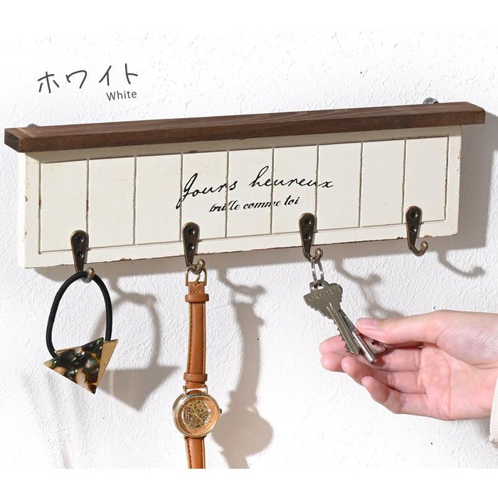 キーフック 木製 フック 鍵かけ キーハンガー 壁掛け おしゃれ