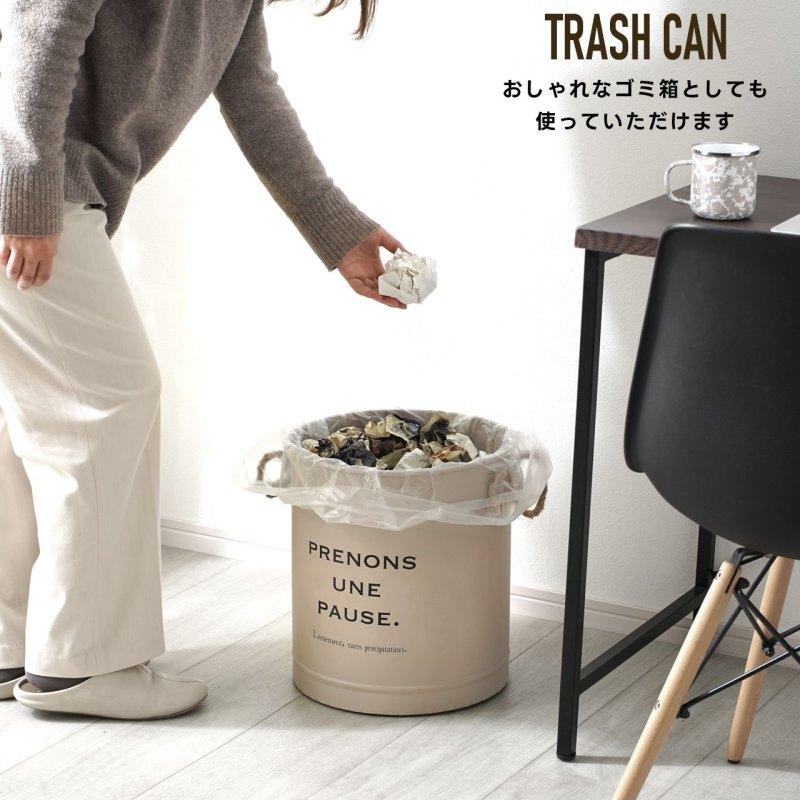 ペール缶型チェア シンプルデザイン 機能的デザイン クッション付き座