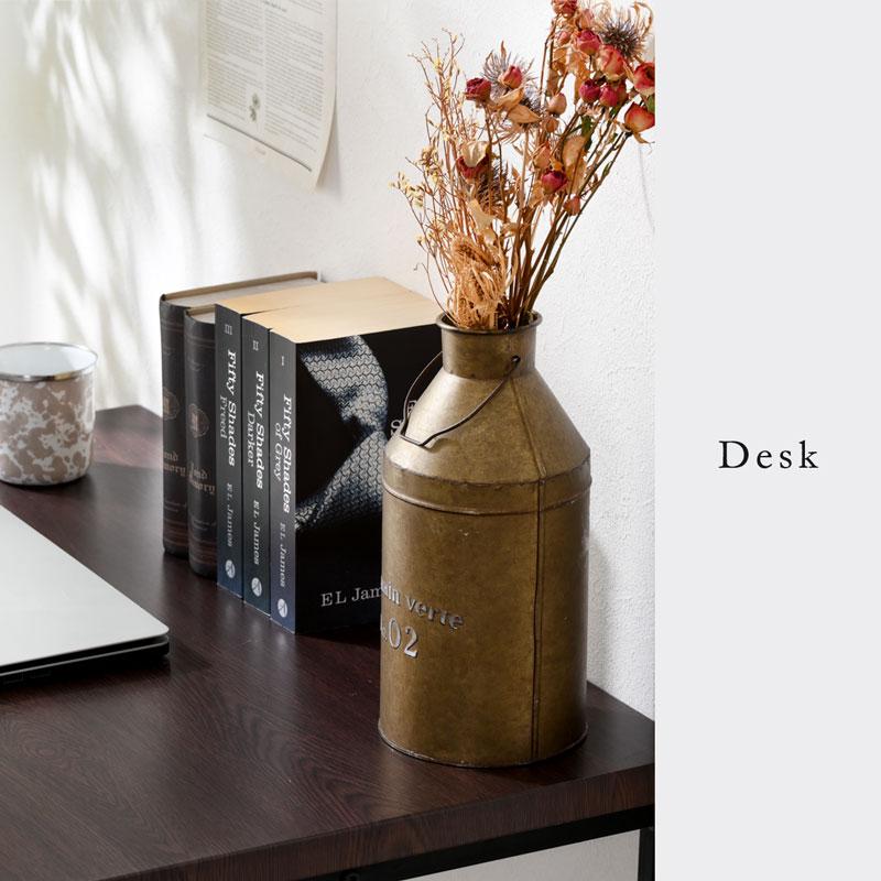 ミルク缶 ミルクポット ガーデン 置物 飾り アイアン アンティーク