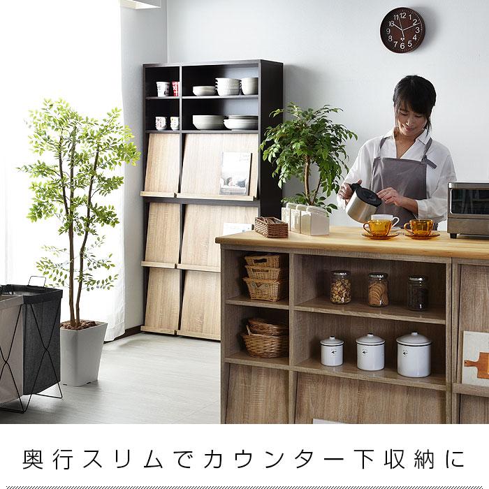 本棚 2個セット 扉付き おしゃれ キャビネット 見せる収納 隠す収納 リビング ラック 雑誌 レコード マンガ 棚 収納棚 収納 スリム 北欧 薄型 大容量_26