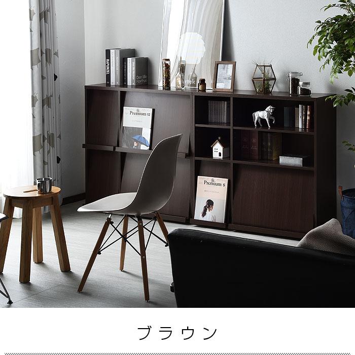 ワイエムワールド 本棚 2個セット 扉付き おしゃれ キャビネット