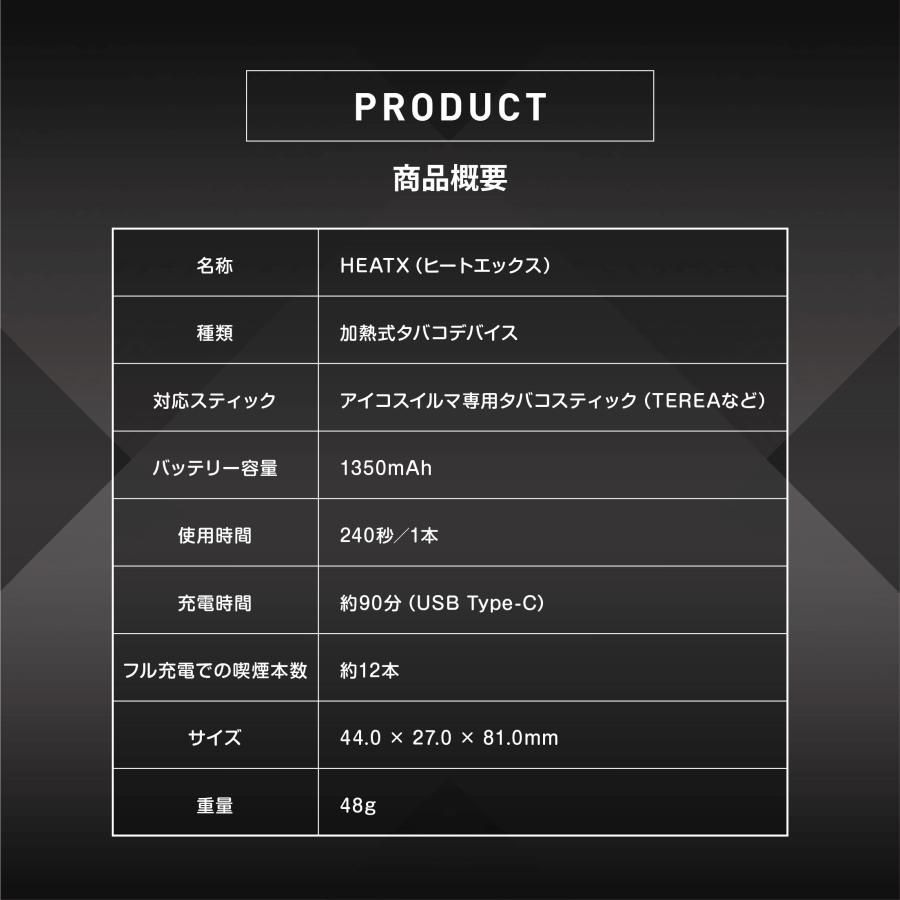 HEATX ヒートエックス アイコス 2度吸い アイコスイルマワン互換機