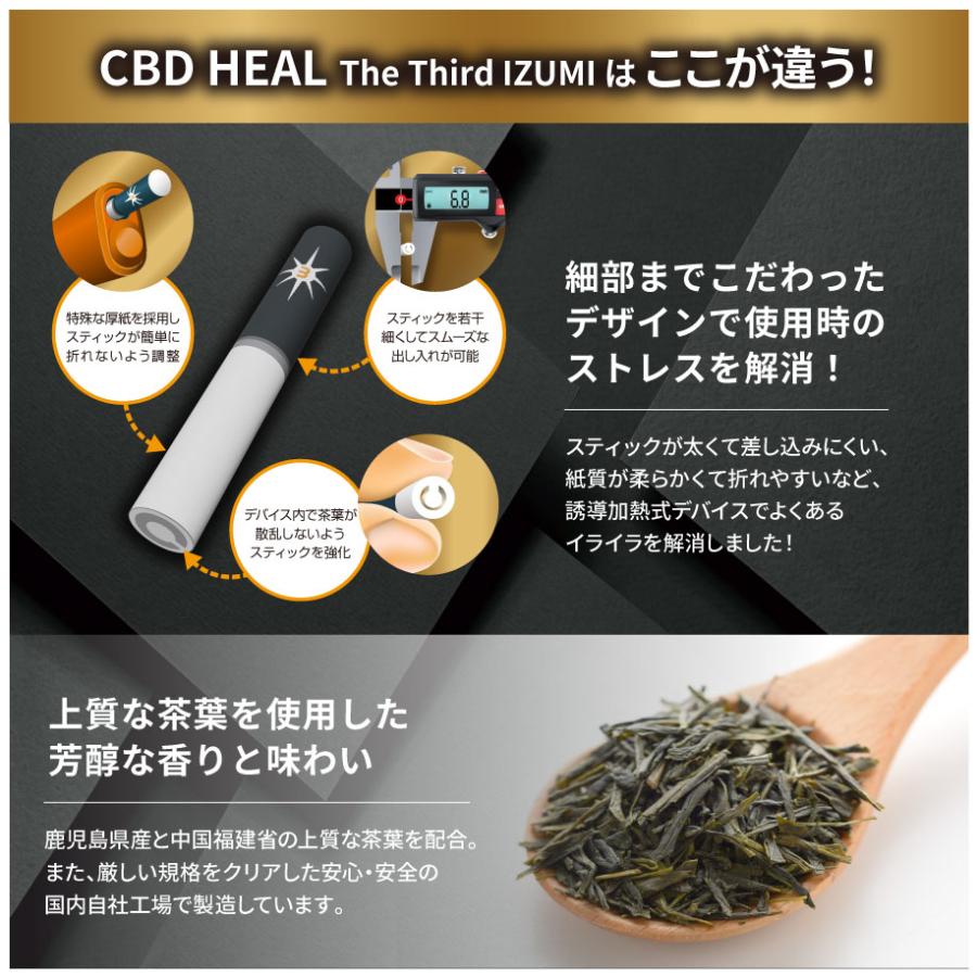 アイコス ニコチン0 タール0 cbd アイコス cbdヒール the third izumi cbd イルマ｜futuretechnology01｜05