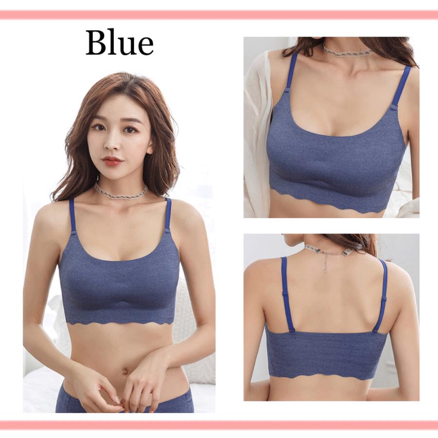 ナイトブラ ブラジャー ノンワイヤー 2枚セット シームレス 脇肉補正 安い【正規品】ブラトップ スポーツブラ |  | 09