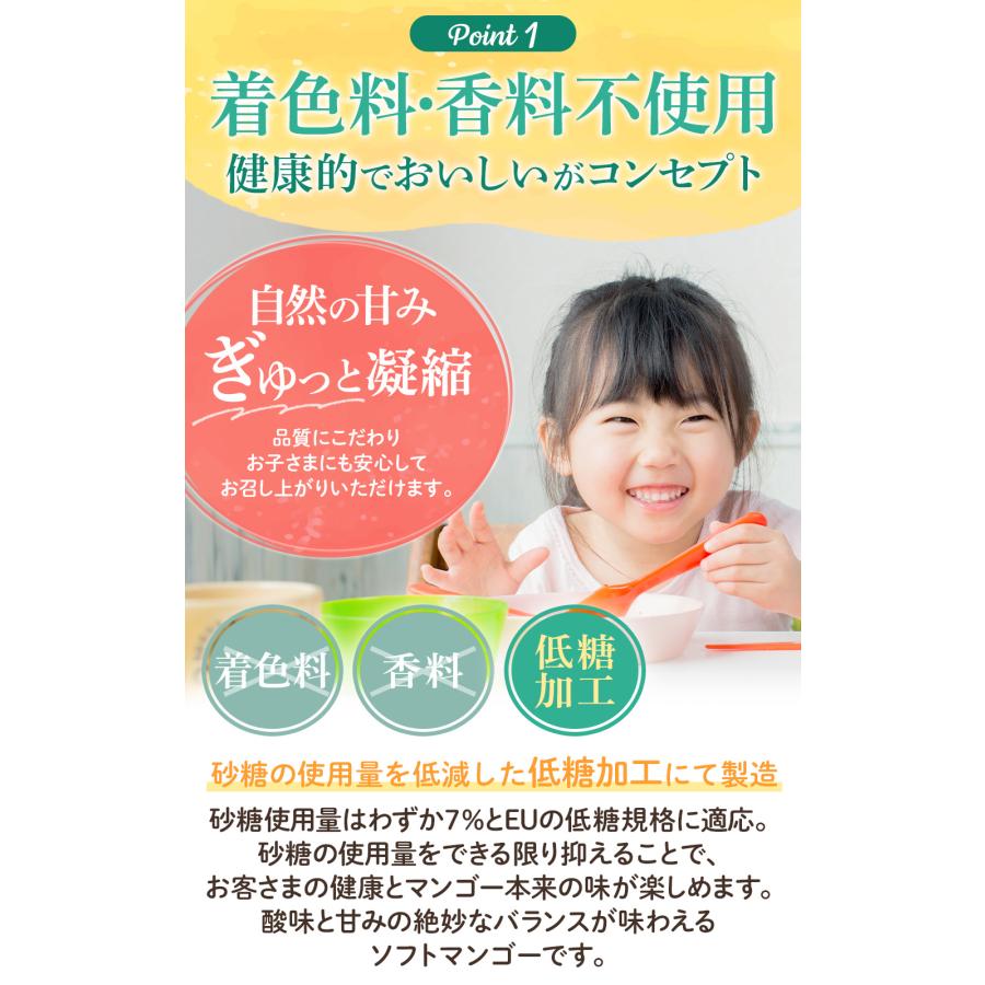 ドライマンゴー ソフトマンゴー 【安心の国内加工】 大容量 1kg 完熟マンゴー使用 低糖加工 ドライフルーツ |  | 02