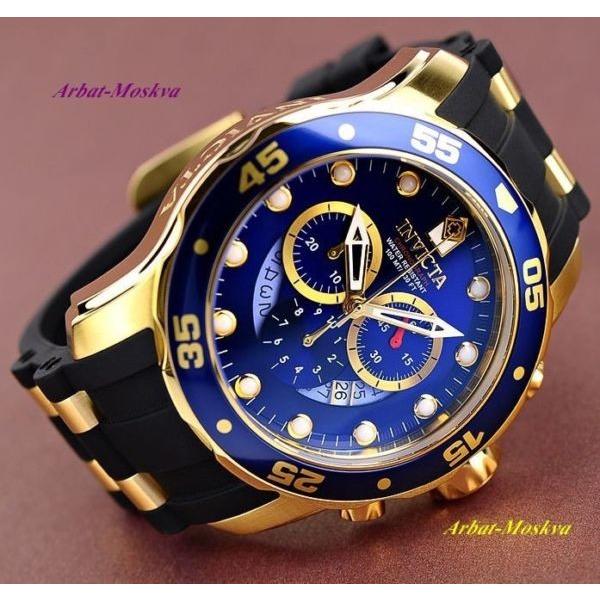 【ほぼ未使用】 インビクタ INVICTA メンズ 腕時計 クロノグラフ 【SKC7183306552】(25307円)