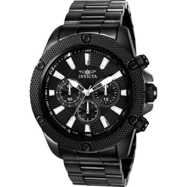 新品】INVICTA Pro Diver オニキスブラック クロノグラフ時計