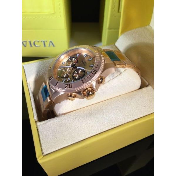 【タイムセール】 インビクタ INVICTA メンズ 腕時計 クロノグラフ 【FKP6297662607】(22190円)