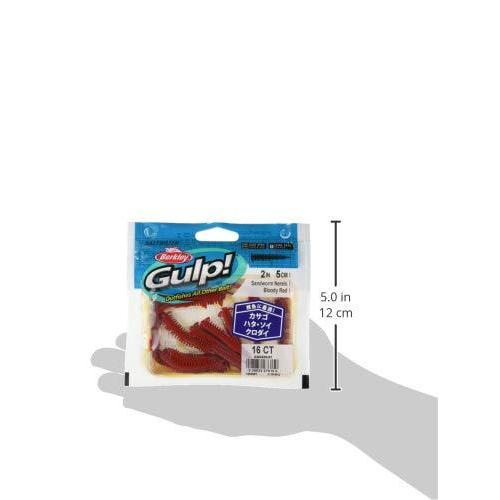 バークレイBerkley ワーム ガルプ SWサンドワーム 2インチ ブラッディーレッド G2SQSW2-BY|fuu33shop|03