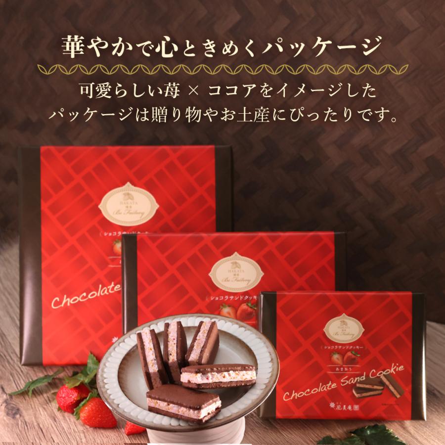 BeFactory あまおうショコラサンドクッキー 10個入｜【0